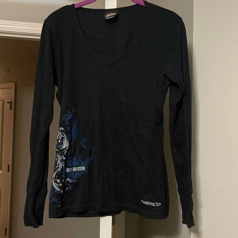 Women's Harley Davidson long sleeve tshirt